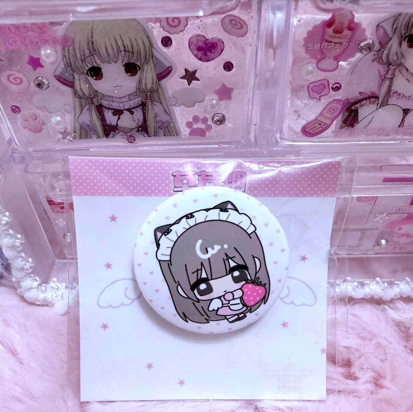 Multiple Varients Maid chibi pins