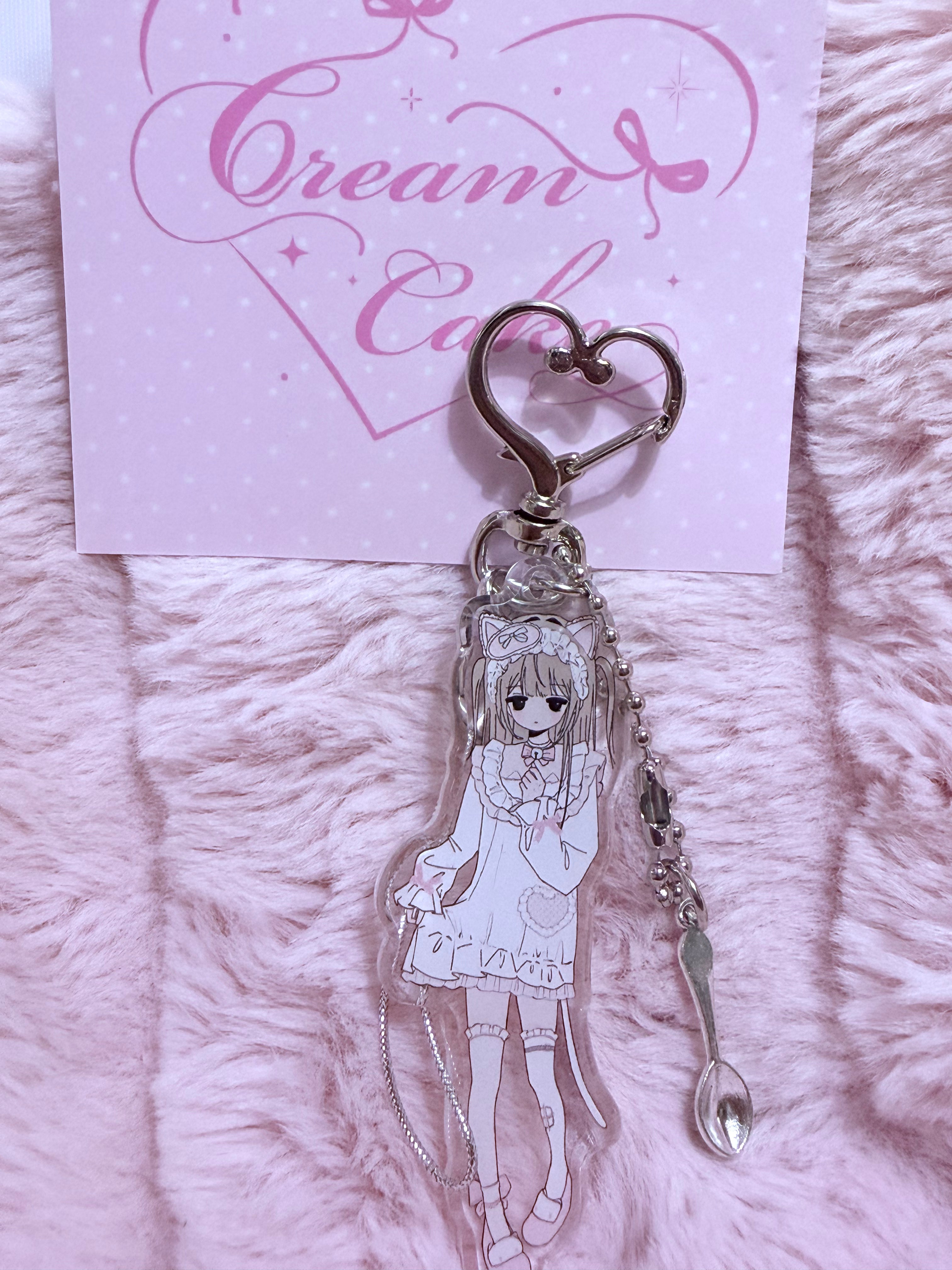Kitty lolita keychain