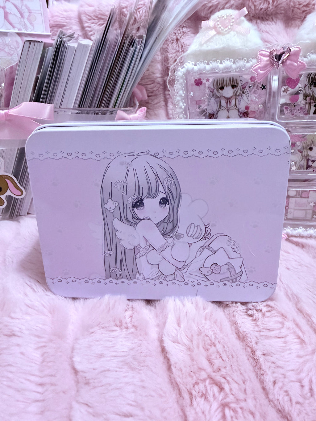 Angel girl trinket boxtin