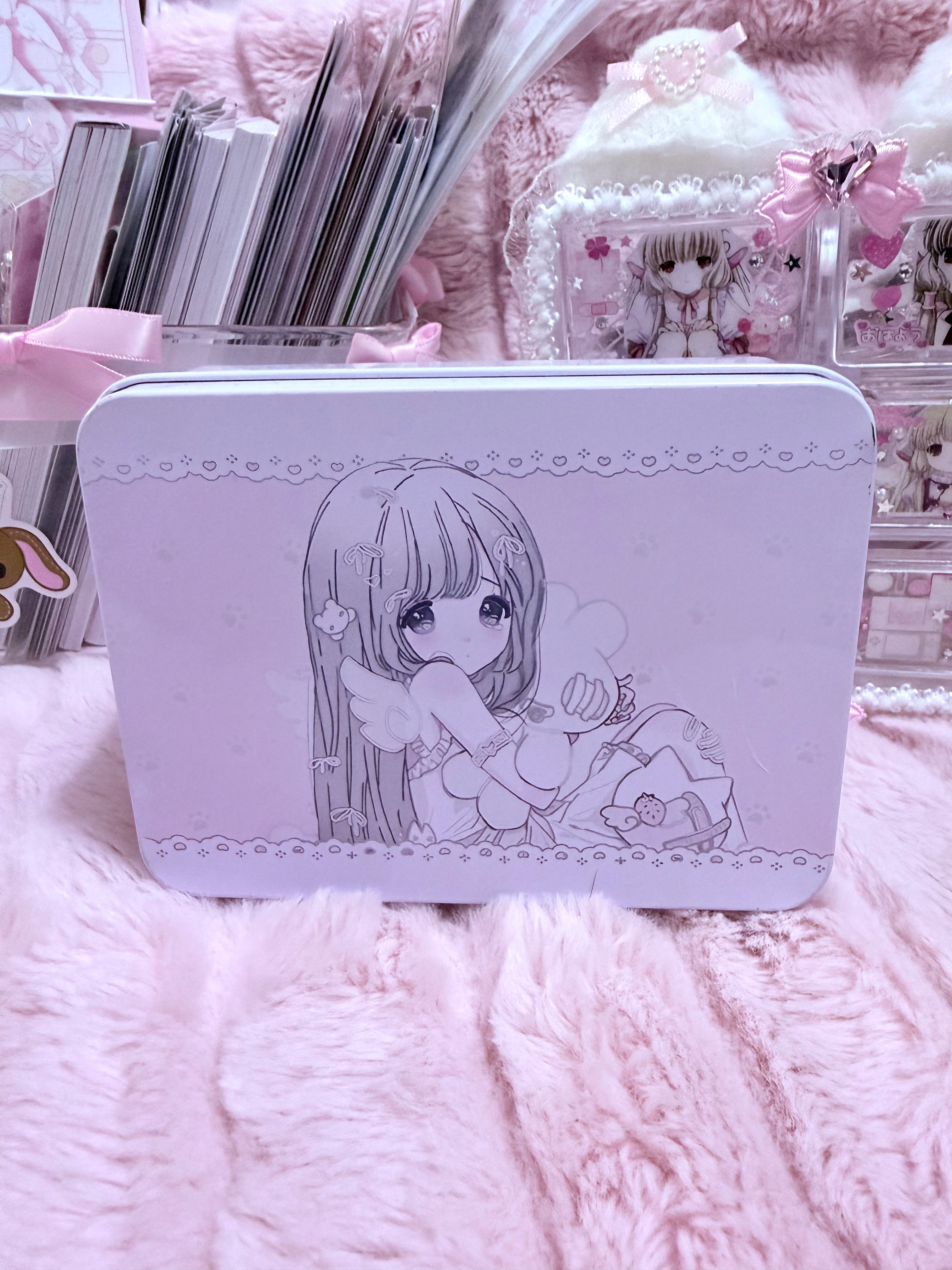 Angel girl trinket boxtin