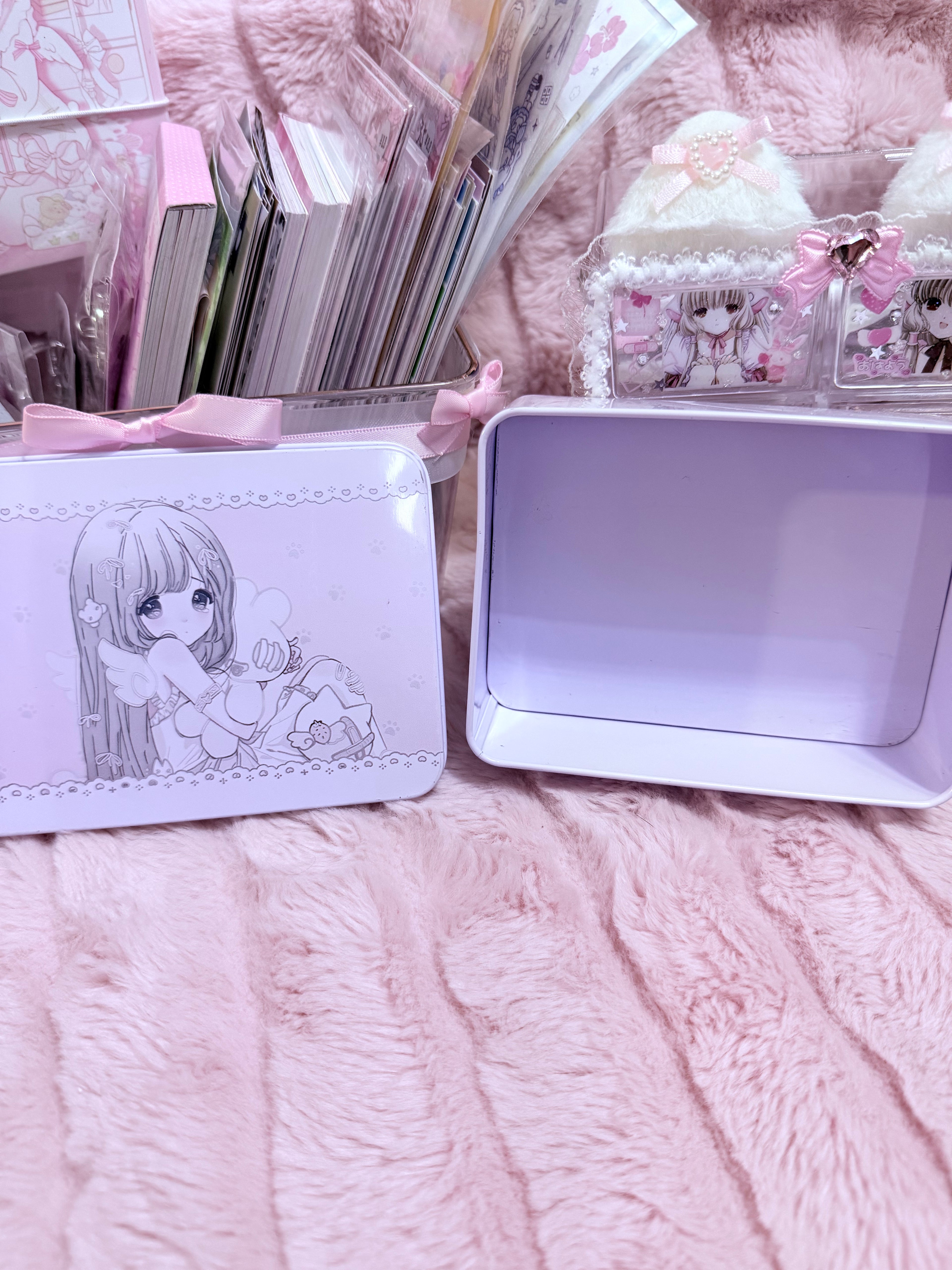 Angel girl trinket boxtin