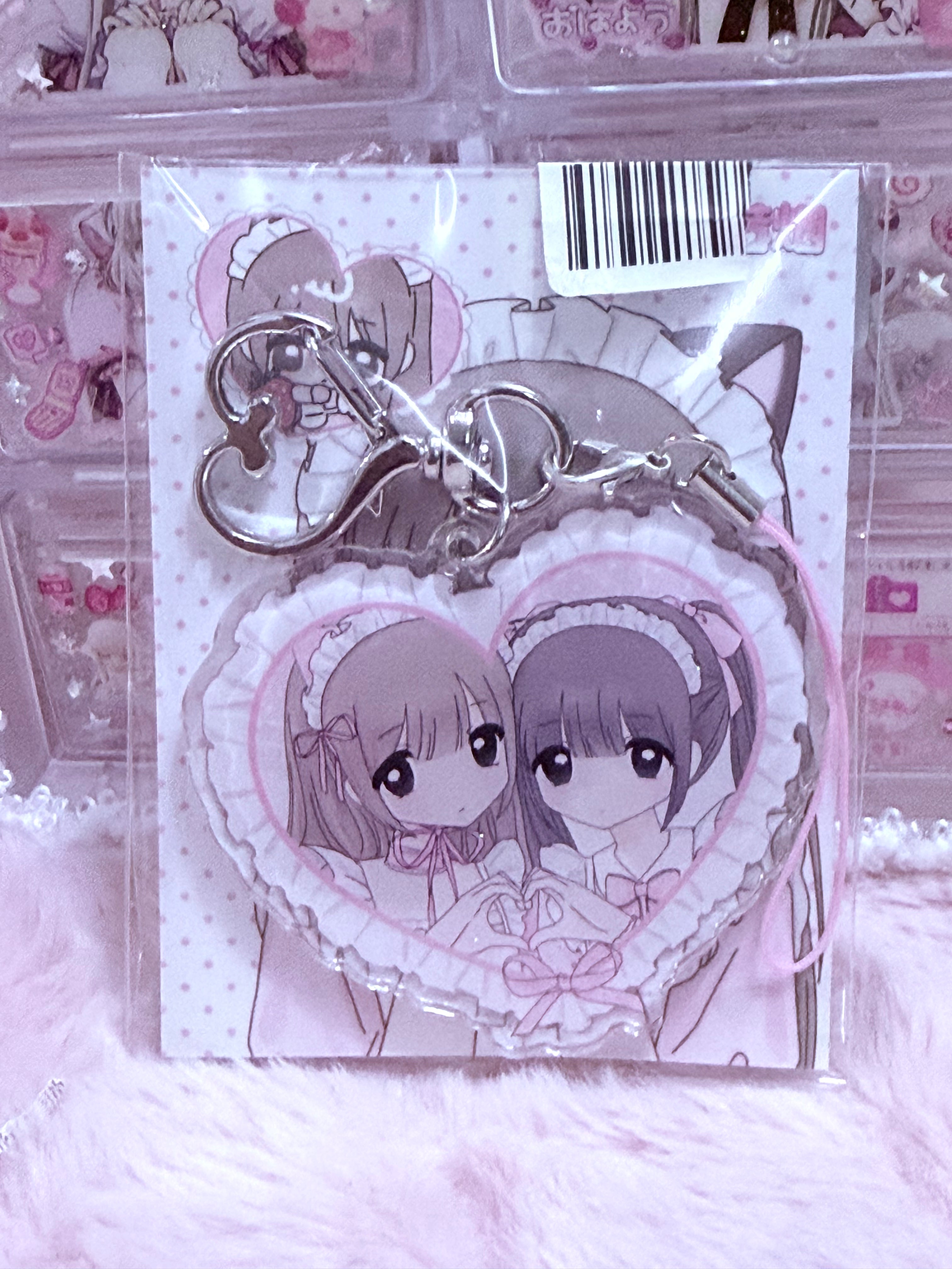 Yuri heartmaid  keychain
