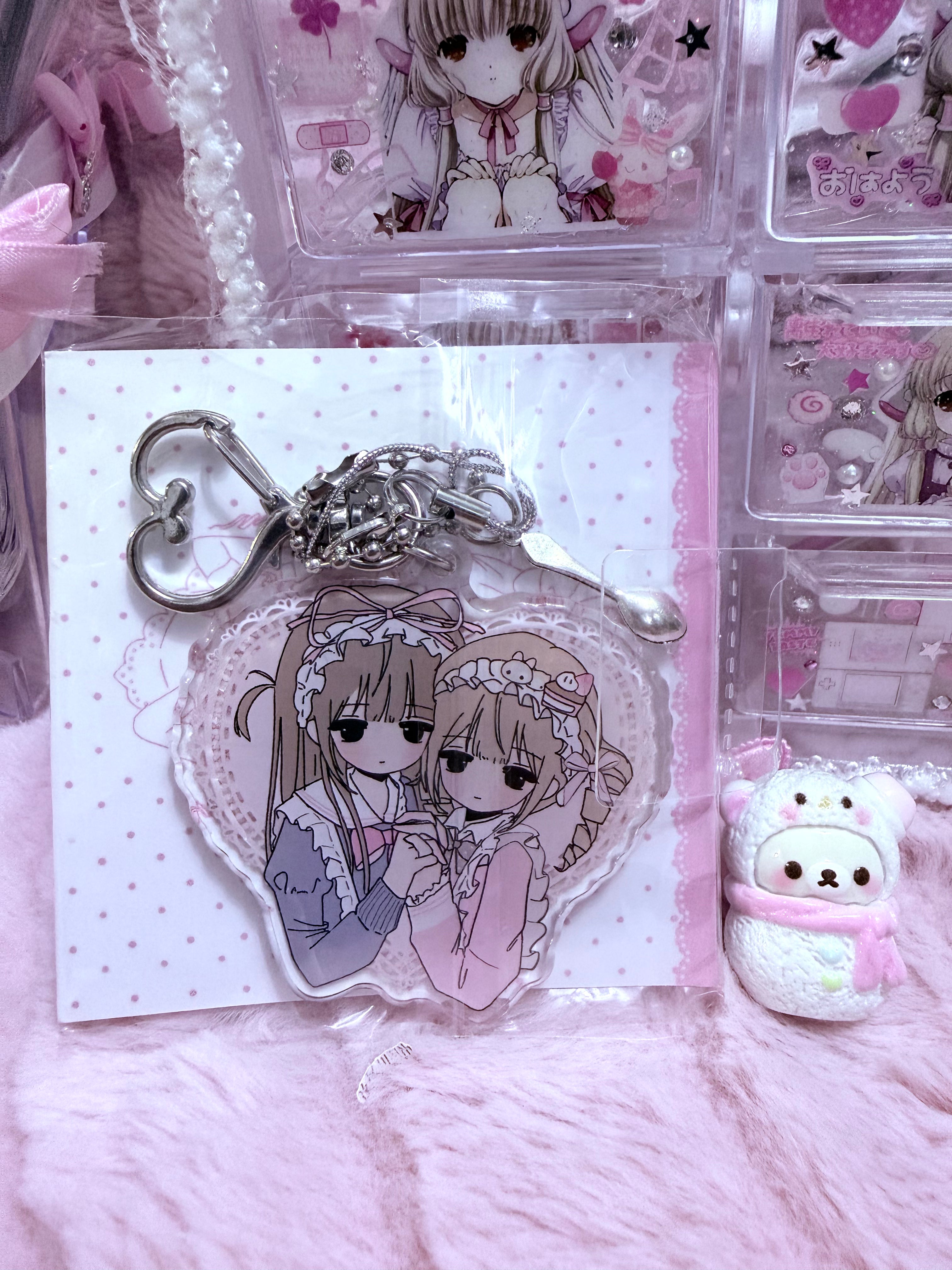 Heart you keychain