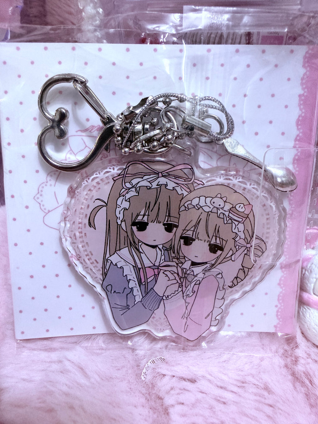 Heart you keychain