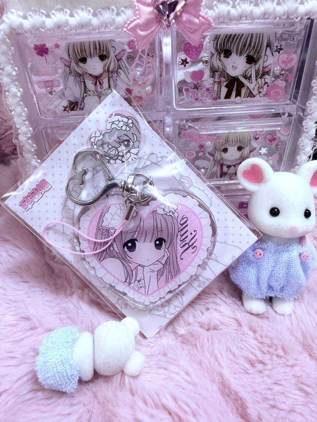 Lolita lace keychain