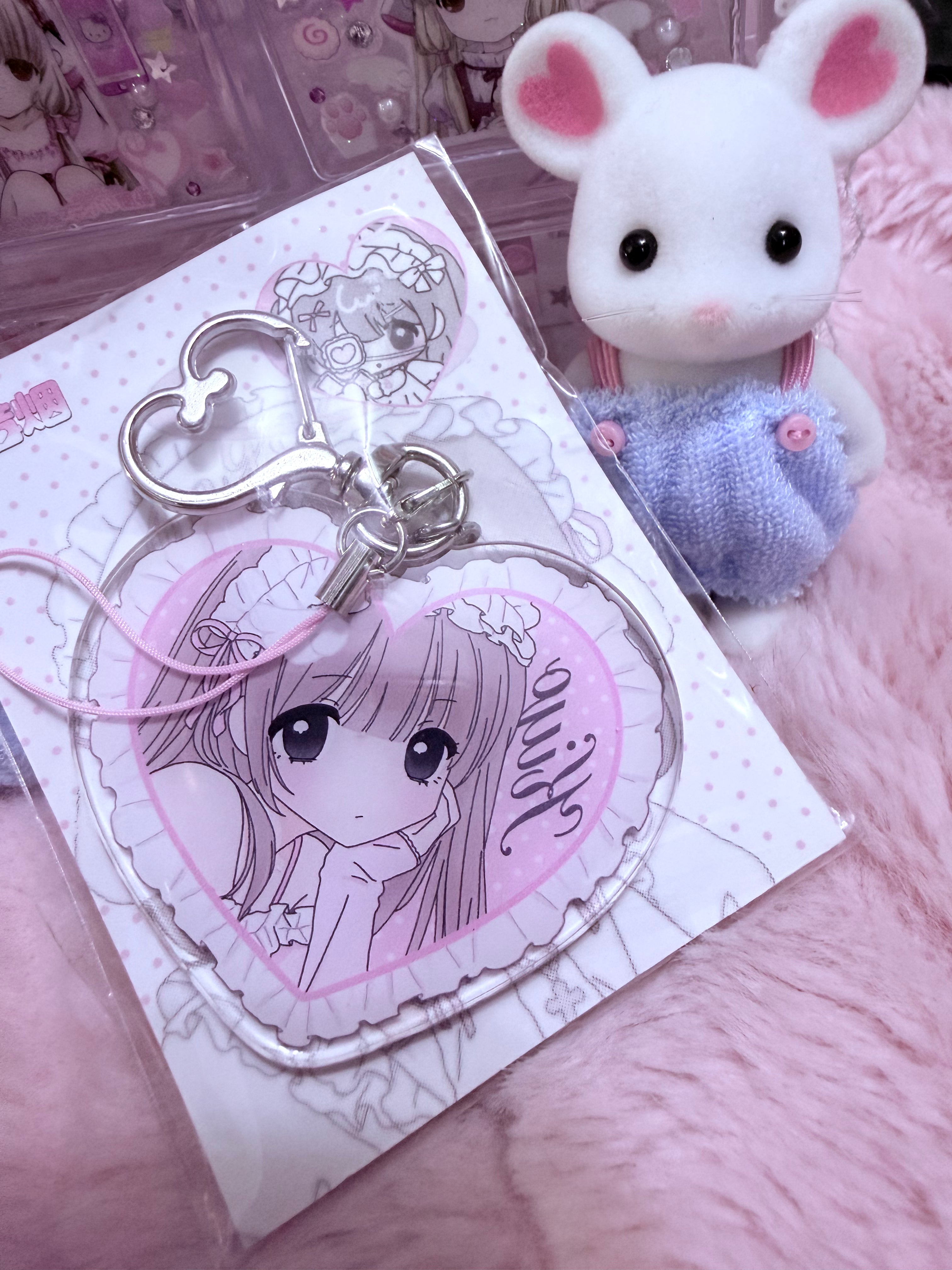 Lolita lace keychain