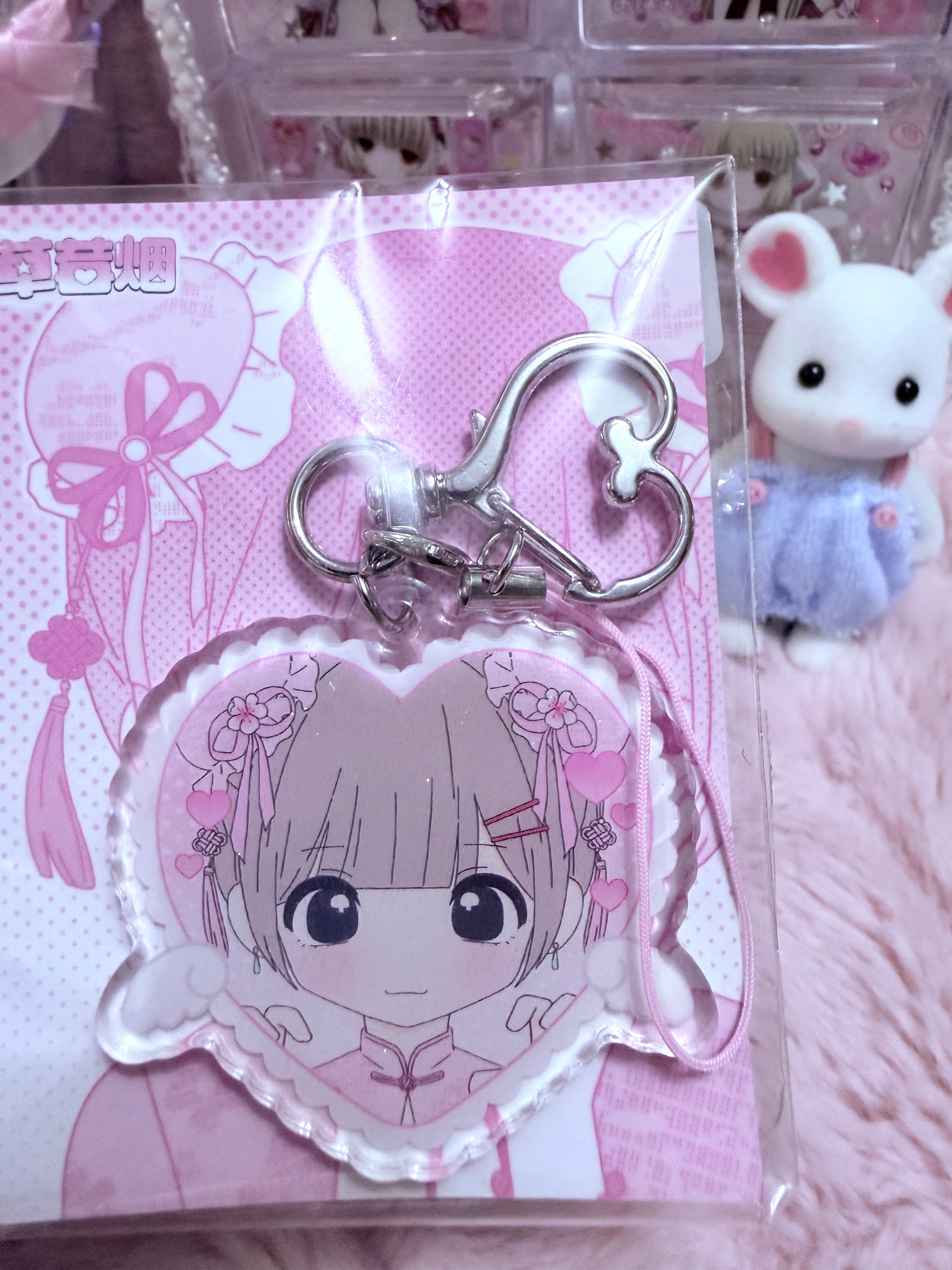 Angelic keychain
