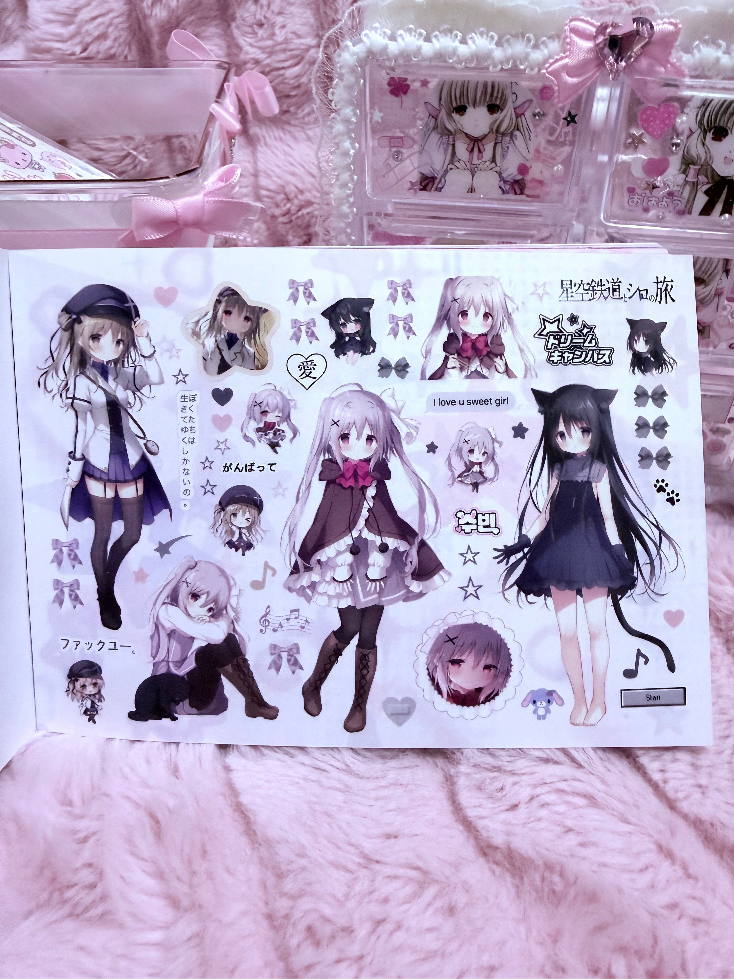 Strawberrylove stickerbook