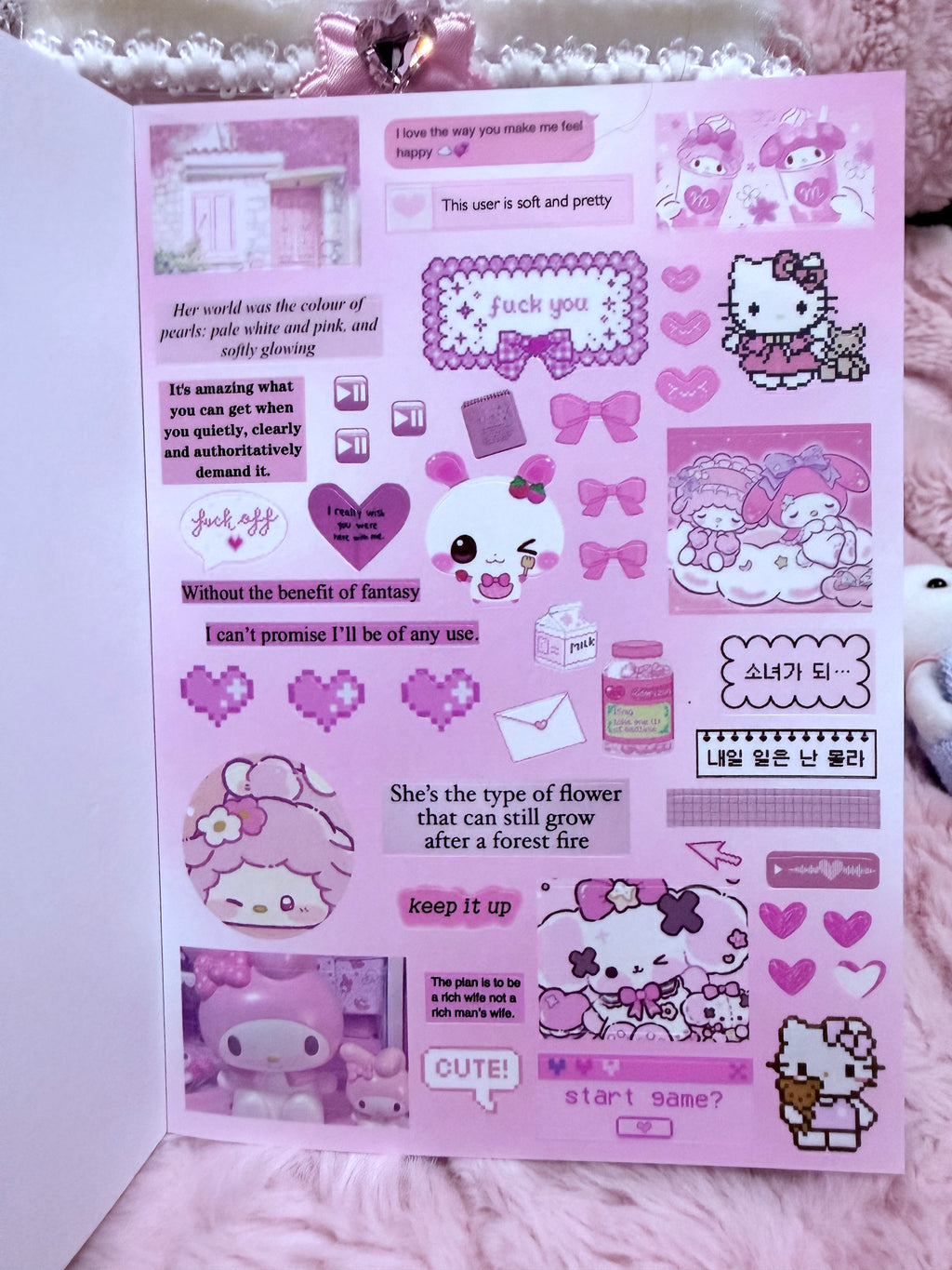 Cake♡ sweets stickerbook