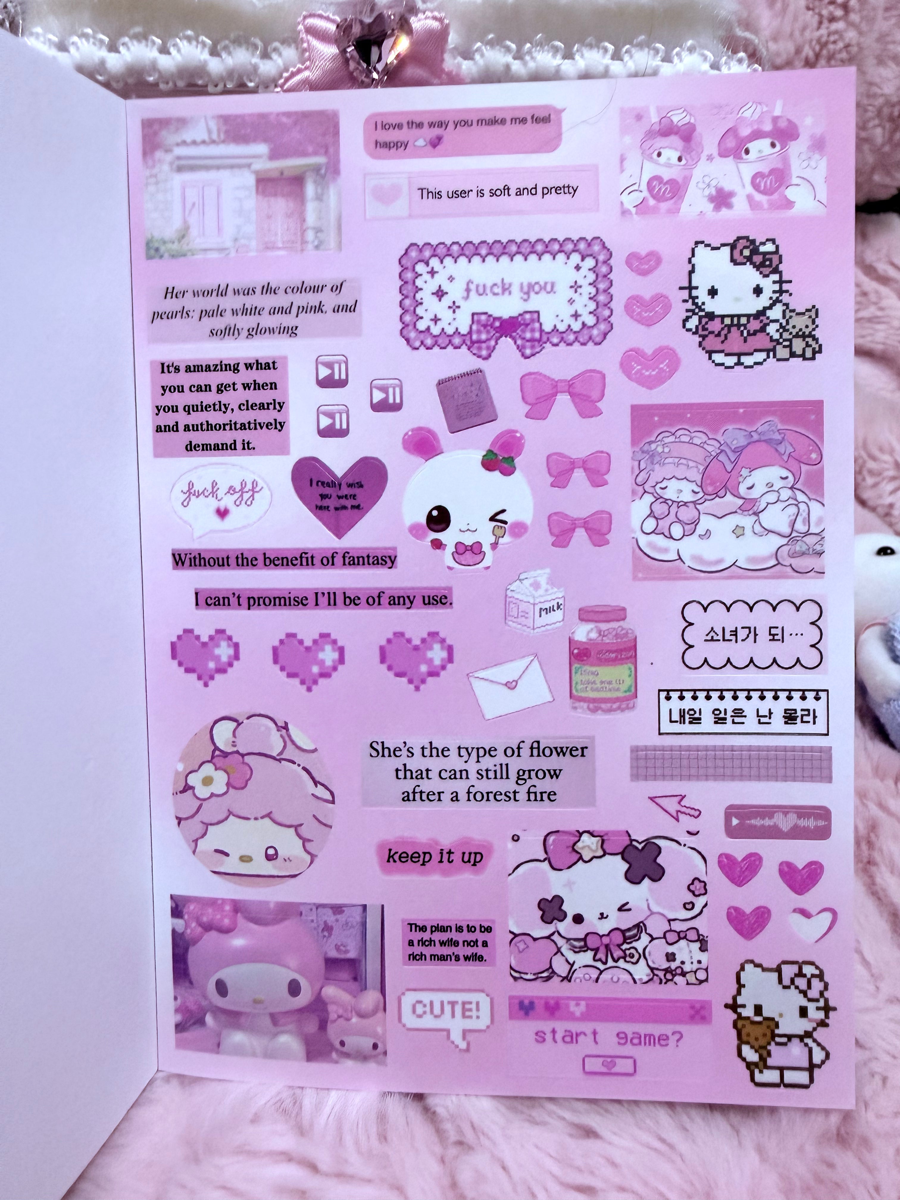 Cake♡ sweets stickerbook
