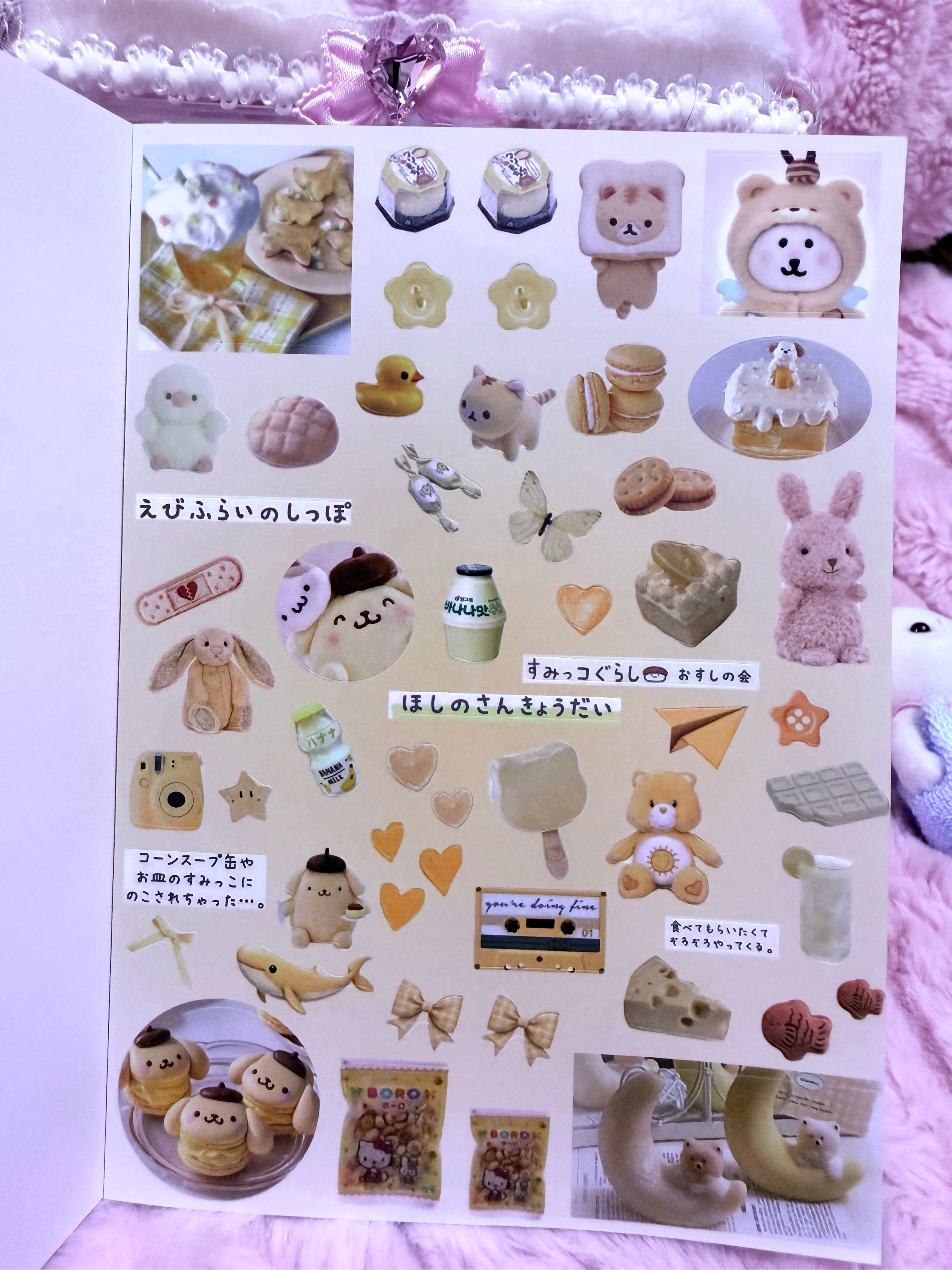 Cake♡ sweets stickerbook