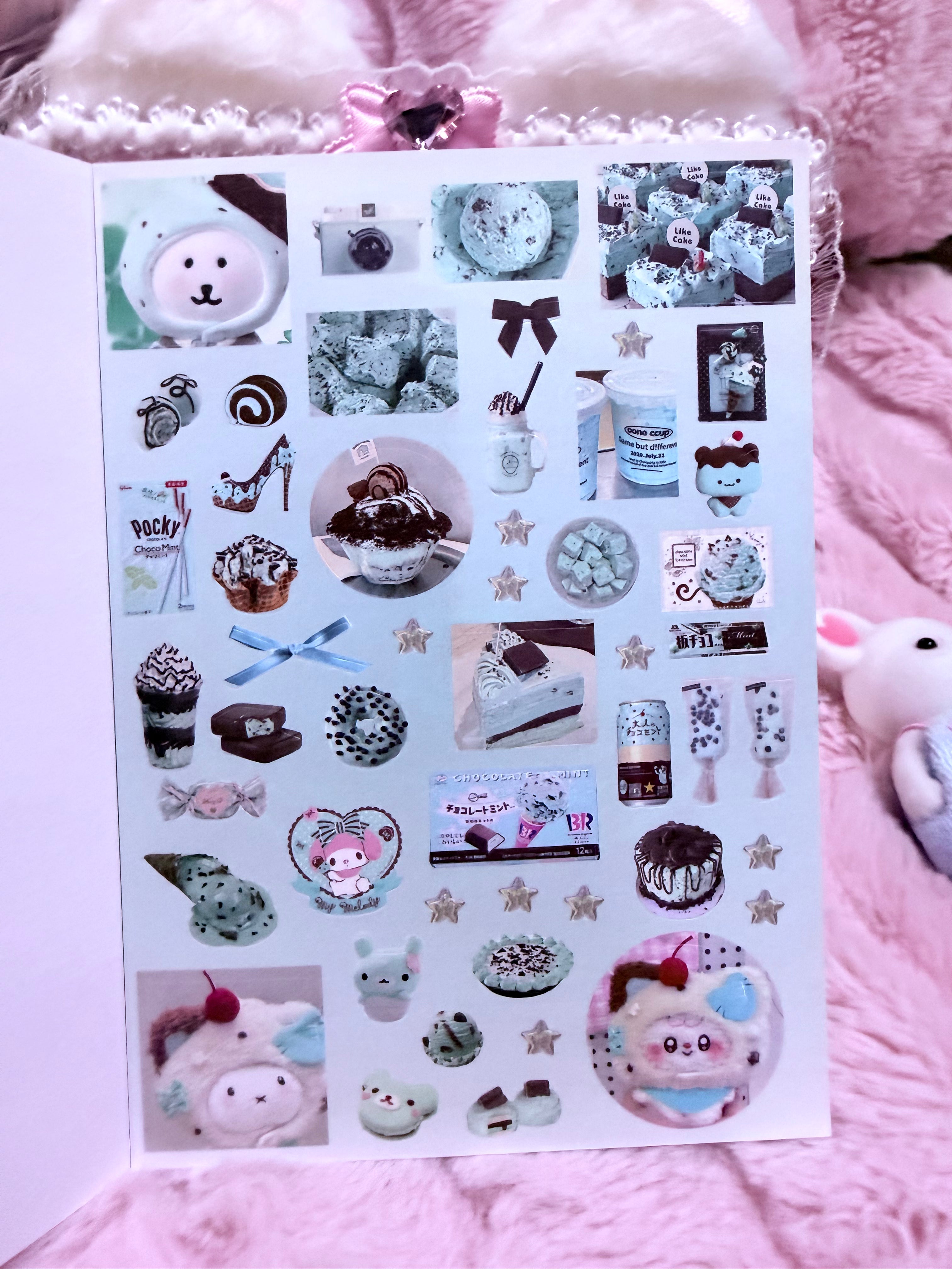 Cake♡ sweets stickerbook