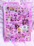Kirby sticker sheet