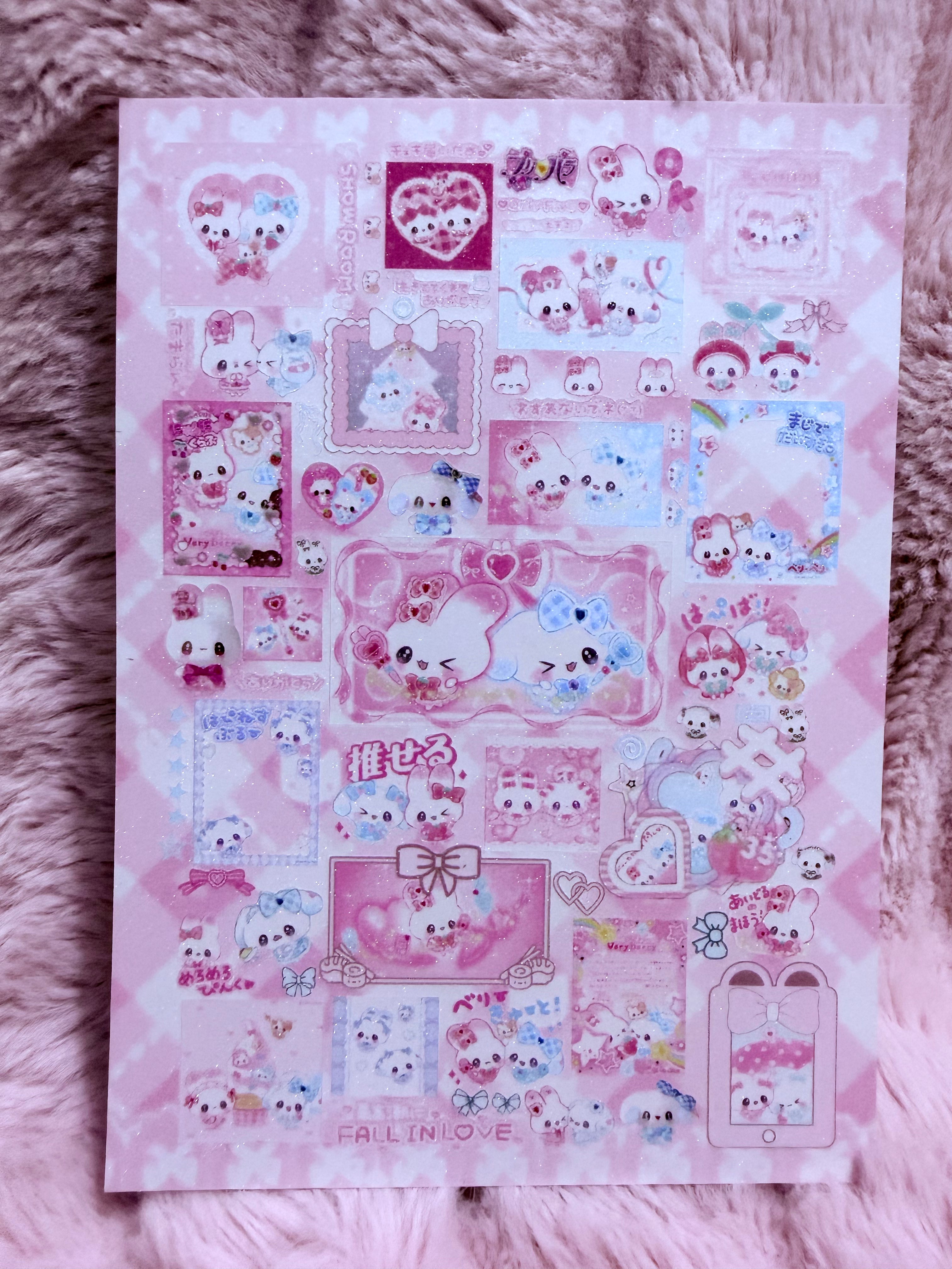 Bunny luv sheet