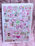 Calico critters  sticker sheet
