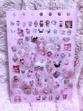 My sweet piano sticker sheet