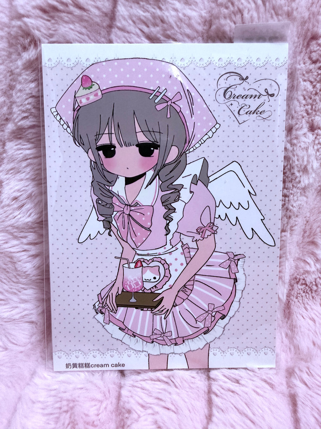 Angel maid sticker sheet