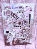 Pink oreo sheet