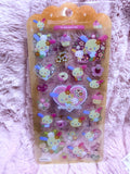 Sanrio usahana  girlie sticker sheet