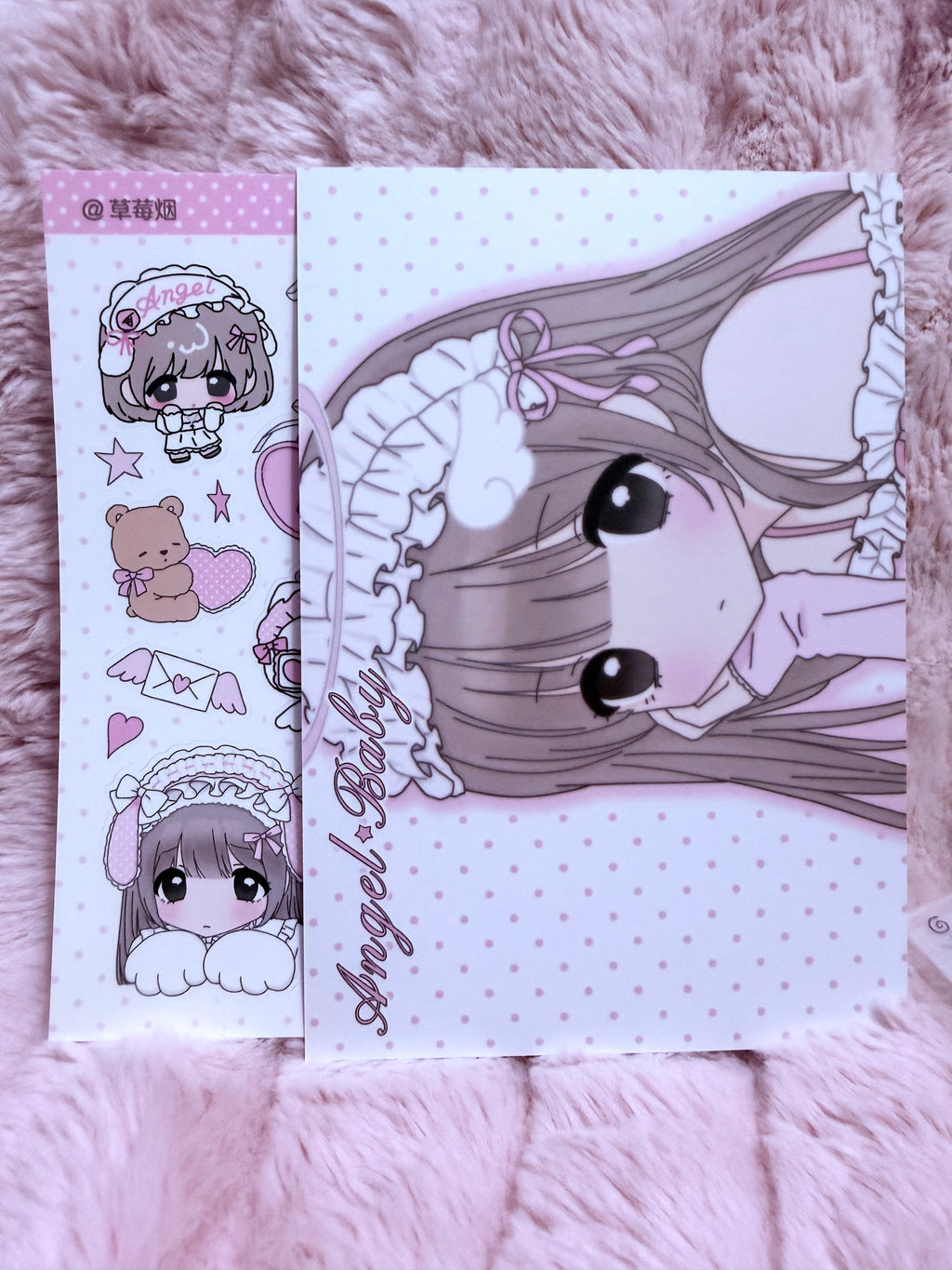 Angelic sticker sheet