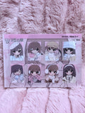 Winter korean cutie sticker sheet