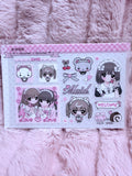Maid cafe  stickers sheet