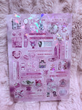 Melosss pink  sheet