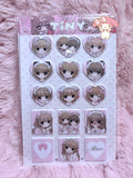 Kawaii sticker flakes cute stickers