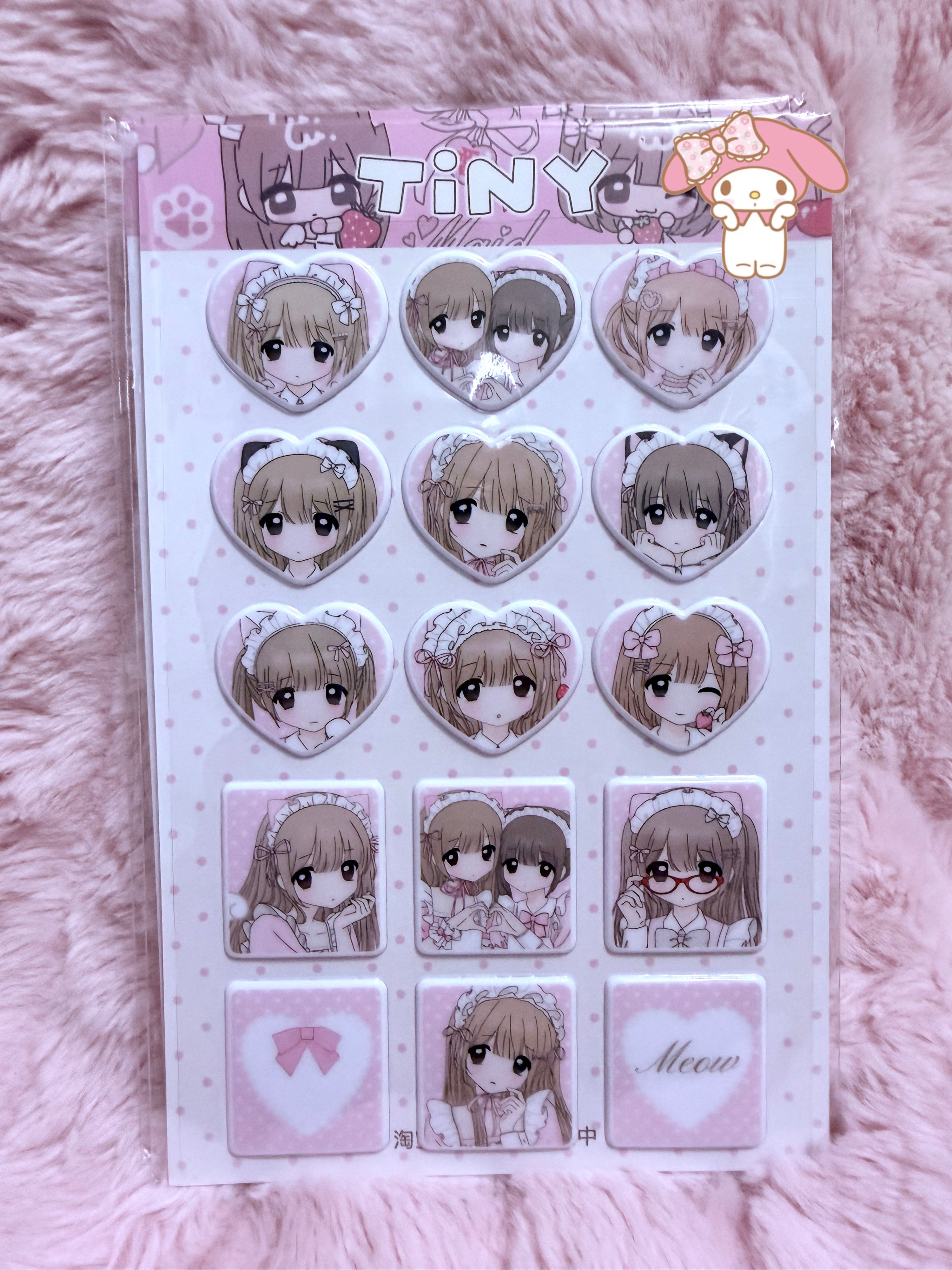 Kawaii sticker flakes cute stickers